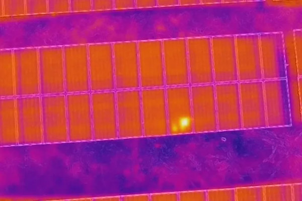 Solar Panel Hot Spot Example